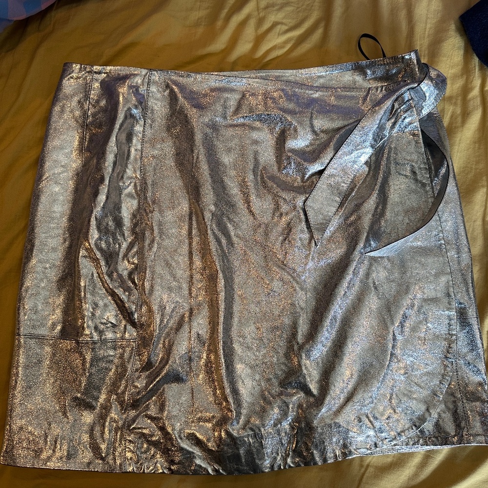 Sézane Natalie wrap skirt